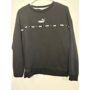 Puma Black Crewneck Sweatshirt‎ Casual Pullover Women’s Size S